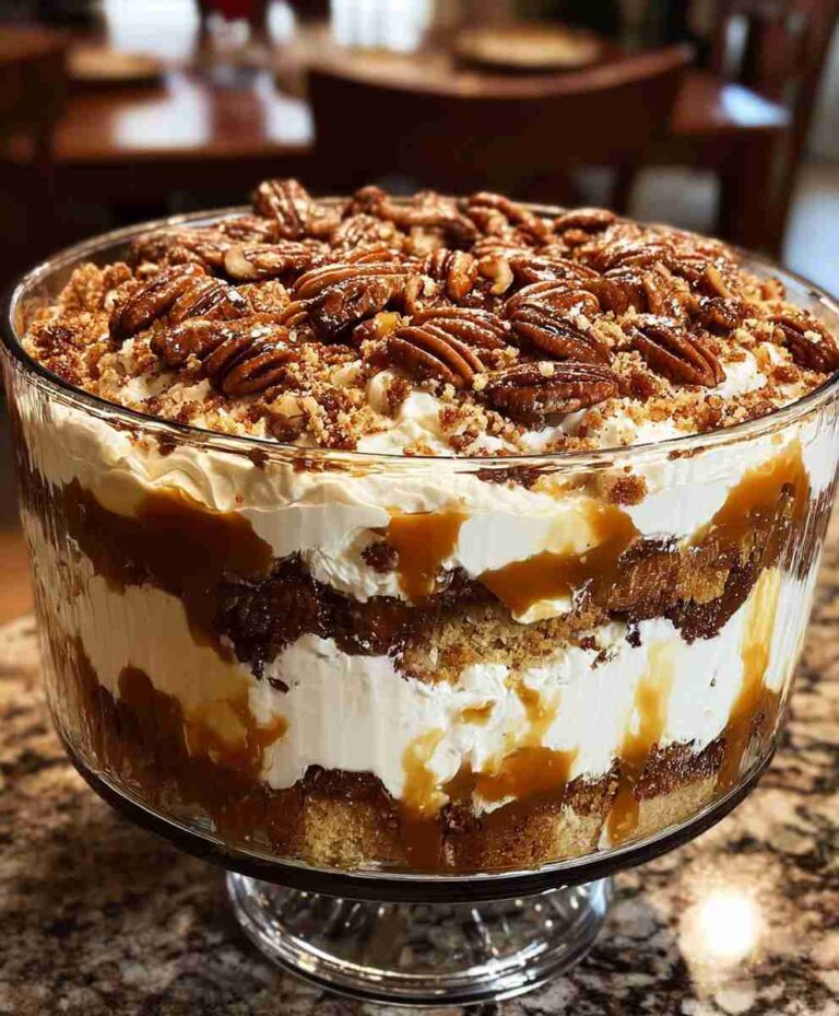 Pecan Pie Cheesecake Trifle