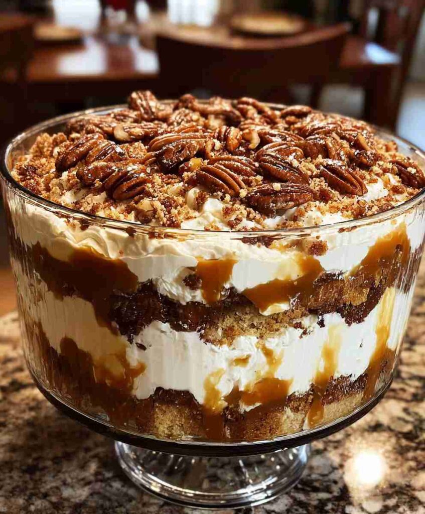Pecan Pie Cheesecake Trifle